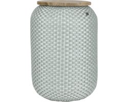 Bijzettafel met opbergruimte - Sidetable - Opberger - Handed By Halo High - lichtgroen - eucalyptus