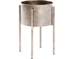 Bijzettafel – Modern design – 38 cm breed, 38 cm diep, 51 cm hoog – Stevig en stijlvol meubel