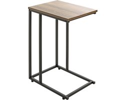 Bijzettafel – Modern design op wielen – Stevig en verrijdbaar – Stijlvol en praktisch meubel voor elke ruimte