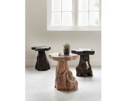 bijzettafel Mushroom Bruin