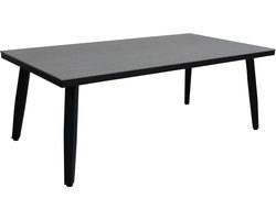 Bijzettafel Mykonos 105x58cm | Beton | Aluminium & Kunststof | Normin