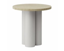 Bijzettafel Normann Copenhagen Dit Table Sand Travertine Light