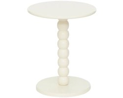 Bijzettafel Ø 38 cm Faye Ivoor