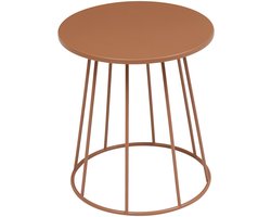 Bijzettafel Ø 38 cm Livor Terracotta