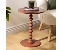 Bijzettafel Ø 38 cm Roselin Terracotta