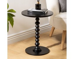 Bijzettafel Ø 38 cm Roselin Zwart