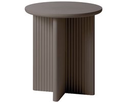 Bijzettafel Palma rond Ø50 cm - Taupe