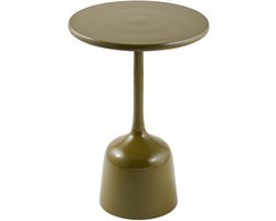 Bijzettafel Pollie - Mosgroen Metaal - Elegant & Stijlvol