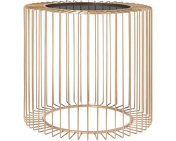 Bijzettafel Rocco 50cm goud