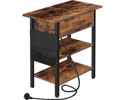 Bijzettafel - Sidetable - Nachtkastje - Bijzettafeltjes woonkamer - IN.HOMEXL - Venlo - Bijzettafel buiten - Bruin