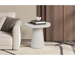 Bijzettafel Tavares - 55x55x50cm - wit