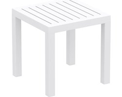 Bijzettafel - Tuinmeubels - Waterafstotend - Wit