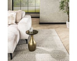 Bijzettafel Vesto Druppelvorm Antiek Goud 45 cm