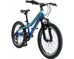 Bikestar kinderfiets MTB 7speed 20inch blauw/groen