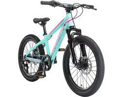 Bikestar kinderfiets MTB Sport 7speed 20inch mintgroen/roze