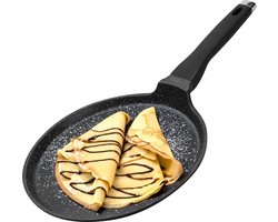 Biko - PFAS VRIJ Pannenkoekenpan Inductie - Ø 28 cm Pannenkoekenpannen - Zwart
