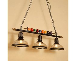 biljart lamp biljarttafel verlichting hanglamp biljart keu tas handschoen krijt set biljartbal biljartklok keuen scorebord laken groen