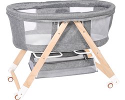 BimbelBoo® - Inklapbare Wieg - Incl. Matras - Tot 12kg - Baby Bed - Babybed - Babybedje - Co Sleeper - Cosleeper - Co-sleeper - Wiegje