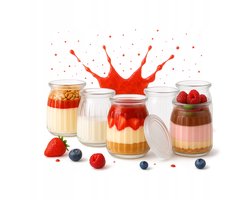 Bimberek - Glazen Dessertpot - 150ml - Transparant - Set van 20