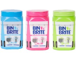 Bin Brite vuilnisbak luchtverfrisser 500 gram ( 3x ) stuks