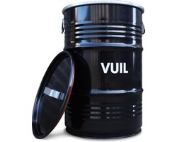 BinBin Handle Vuil industriële prullenbak afvalscheiding 60 Liter olievat met handvat deksel