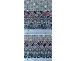 BINK Bedding - 10 lapjes - Quilt Patchwork - Blauw Grijs - 25 x 25 cm - Set = 10 lapjes - 100% katoen