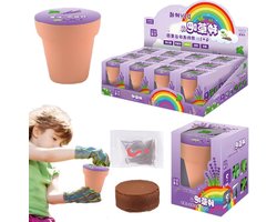 Binnentuin Kweekset - Zelfgroeiende Plantenbak - Kinderen Leren Tuieren - Stevige Pulp Potten - 93 x 79 x 79 cm