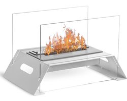 Bio ethanol haard - Diagon Wit Bio Ethanol Tafelhaard - bio ethanol tafelhaard - bio ethanol sfeerhaard - bio ethanol openhaard - bio ethanol terrashaard