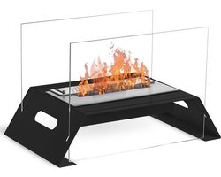 Bio ethanol haard - Diagon Zwart Bio Ethanol Tafelhaard - bio ethanol tafelhaard - bio ethanol sfeerhaard - bio ethanol openhaard - bio ethanol terrashaard