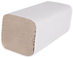 Bio Handdoekjes 2-Laags V-Vouw – 120 Stuks – Duurzame Papieren Handdoeken – Hygienische & Sterke Kwaliteit