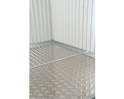 Biohort aluminium bodemplaat voor tuinkast 155 x 83 cm.