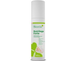 Biostile Nutrilegs Forte – 100 ml massagecrème met 14 natuurlijke ingrediënten ter ondersteuning van de bloedsomloop en verlichting van spataderen