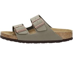 Birkenstock Arizona BFBC Stone Narrow Heren Slippers - Stone - Maat 42
