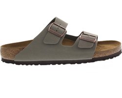 Birkenstock Arizona BFBC Stone Narrow Heren Slippers - Stone - Maat 45