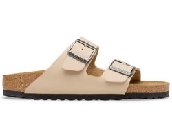 Birkenstock Arizona Birko-Flor Beige Smal Voetbed Unisex Slipper - Maat 44