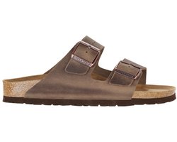 Birkenstock Arizona Dames Slippers - Brown  - Maat 40