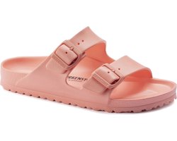 Birkenstock Arizona EVA Coral Peach Narrow Slippers