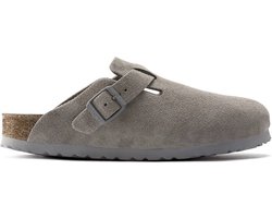 Birkenstock Boston SFB VL Narrow Dames Clogs - Stone Coin - Maat 43