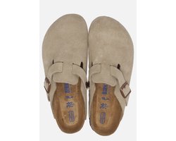 Birkenstock Boston SFB VL Narrow Unisex Clogs - Taupe - Maat 41