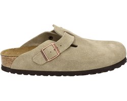 Birkenstock Boston SFB VL Narrow Unisex Clogs - Taupe - Maat 44