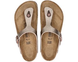 Birkenstock Gizeh BF Regular Dames Slippers - Graceful Taupe - Maat 37