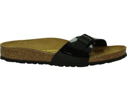 Birkenstock Madrid Dames Slippers Small fit - Black - Maat 35