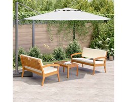 Bistroset | Tuinset 3 st Bruin 114.5 x 70.5 x 72.5 cm Polyester