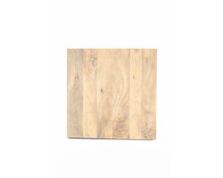 Bistrotafel - Bistroset - Mangohout - Eettafel - Tafel - Kleine Eettafel - 60x60 - cm - Vierkante - Horeca - Tafeltje