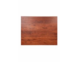 Bistrotafel - Bistroset - Rood acaciahout - Eettafel - Tafel - Kleine Eettafel - 70x70 - cm - Vierkante - Horeca - Tafeltje