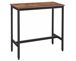 Bistrotafel - Vintage Bruin - Smalle Bartafel - 1 stuk