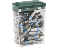 Bit-assortiment maat PZ2 L.25mm S2 staal kleurgecodeerd in doosje...