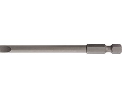 Bit f.Schlitzschrauben 4,5mm L.89mm 1/4 Zoll E6,3 Schneidenstärke 0,6mm TECWERK