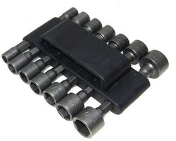 Bitdopset - 5-12mm en 3/16-7/16inch - Lengte: 39.4mm - 14-delig