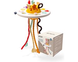 Bitey - Baby Speelgoed - Montessori - Ontwikkeling - Fijne Motoriek - Hoogwaardige Kwaliteit - Baby's - Speelgoed - UFO Speelgoed - Kraamcadeau - 3 tot 24 Maanden
